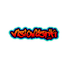Load image into Gallery viewer, DVZ Visioniztik Vinyl Kiss-Cut Stickers