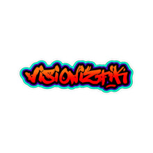 Load image into Gallery viewer, DVZ Visioniztik Vinyl Kiss-Cut Stickers