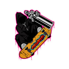 Load image into Gallery viewer, DVZ Visionz Drippin' Vinyl Kiss-Cut Stickers