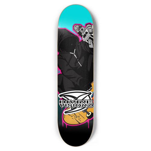 DVZ Visionz Graphic Skateboard Deck