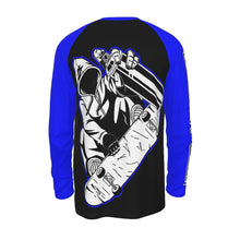 Load image into Gallery viewer, Divine Visionz Graphic Raglan Long Sleeve Tee