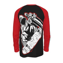 Load image into Gallery viewer, Divine Visionz Graphic Raglan Long Sleeve Tee