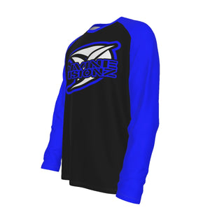 Divine Visionz Graphic Raglan Long Sleeve Tee