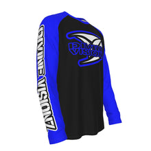 Load image into Gallery viewer, Divine Visionz Graphic Raglan Long Sleeve Tee