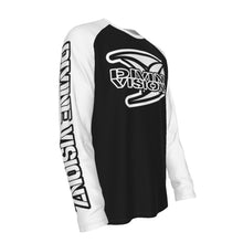 Load image into Gallery viewer, Divine Visionz Graphic Raglan Long Sleeve Tee