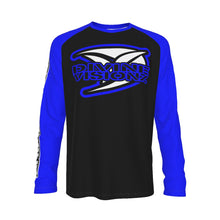 Load image into Gallery viewer, Divine Visionz Graphic Raglan Long Sleeve Tee
