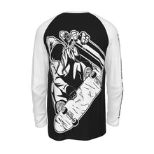Load image into Gallery viewer, Divine Visionz Graphic Raglan Long Sleeve Tee