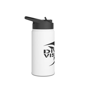 Divine Visionz Stainless Steel Water Bottle, Standard Lid