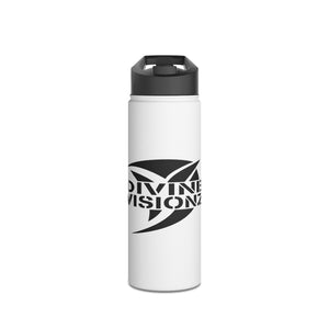 Divine Visionz Stainless Steel Water Bottle, Standard Lid