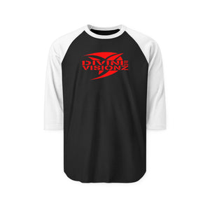Divine Visionz 3/4 Raglan Sleeve Tee
