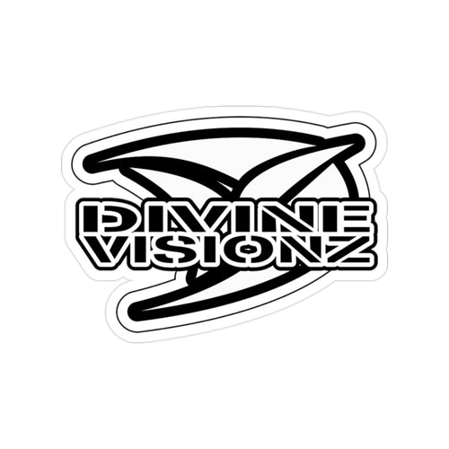 Divine Visionz Transparent Outdoor Stickers, Die-Cut, 1pc