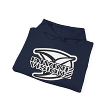 Load image into Gallery viewer, Divine Visionz Streetwear Insignia Hooded Sweatshirt