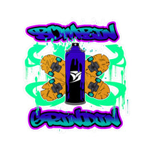 Load image into Gallery viewer, DVZ Bombin N Grindin Vinyl Kiss-Cut Stickers