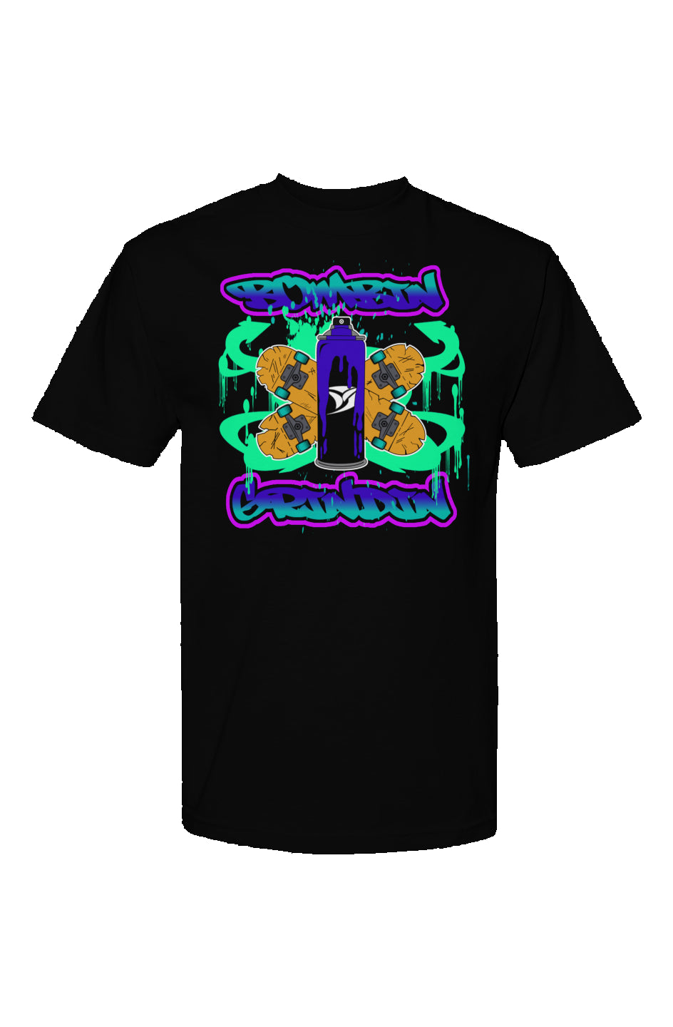 Divine Visionz - Bombin N Grindin Tee