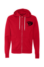 Load image into Gallery viewer, DVZ Logo Lightweight Full-Zip Hoodie