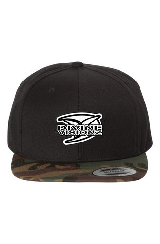 DVZ Insignia Black Camo Snapback