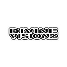 Load image into Gallery viewer, Divine Visionz Wordmark Vinyl Kiss-Cut Stickers