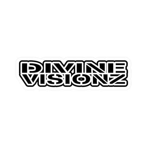 Divine Visionz Wordmark Vinyl Kiss-Cut Stickers