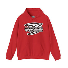 Load image into Gallery viewer, Divine Visionz Streetwear Insignia Hooded Sweatshirt