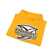 Load image into Gallery viewer, Divine Visionz Streetwear Insignia Hooded Sweatshirt