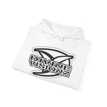 Load image into Gallery viewer, Divine Visionz Streetwear Insignia Hooded Sweatshirt