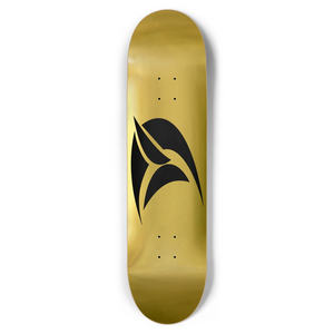 DVZ Logo Gold Skateboard Deck