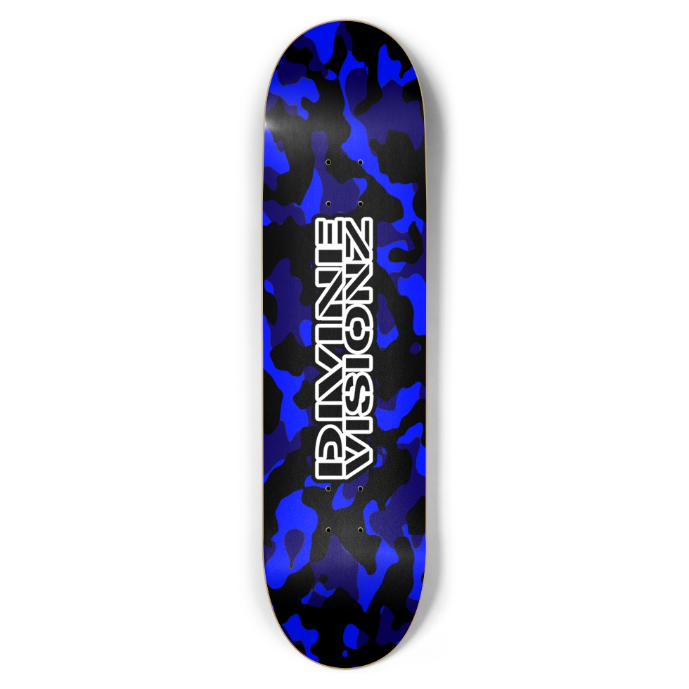 DVZ Wordmark Camo Skateboard Deck
