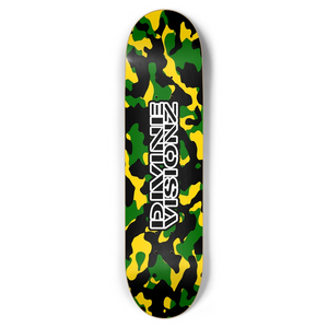 DVZ Wordmark Camo Skateboard Deck
