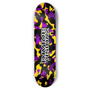DVZ Wordmark Camo Skateboard Deck