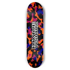 DVZ Wordmark Camo Skateboard Deck