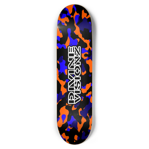 DVZ Wordmark Camo Skateboard Deck