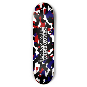 DVZ Wordmark Camo Skateboard Deck